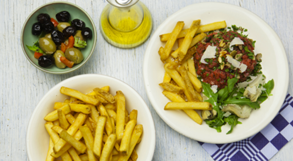 Steak tartaar op z’n Italiaans